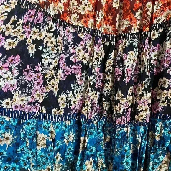 Anthro Bhanuni by Jyoti Anarosa Tiered Maxi Skirt - Picture 5 of 14